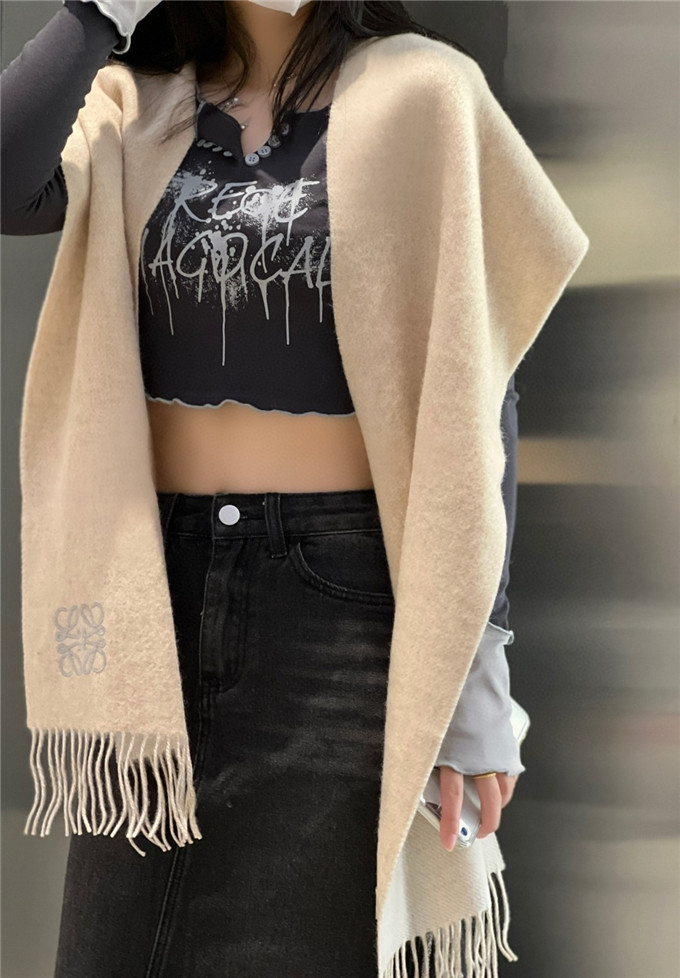 KHĂN LOEWE Cashmere scarf