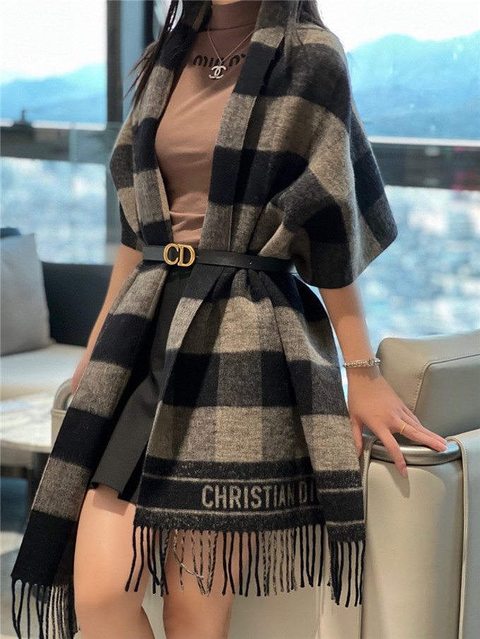 KHĂN Christian Dior Cashmere scarf
