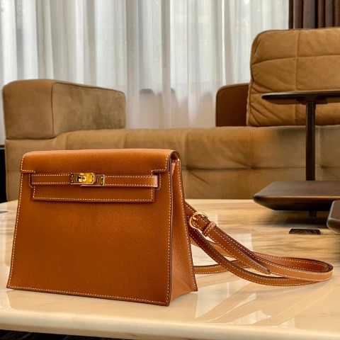 TÚI HERMES Kelly Danse Bernia Handmade khâu tay 22CM(giá liên hệ)