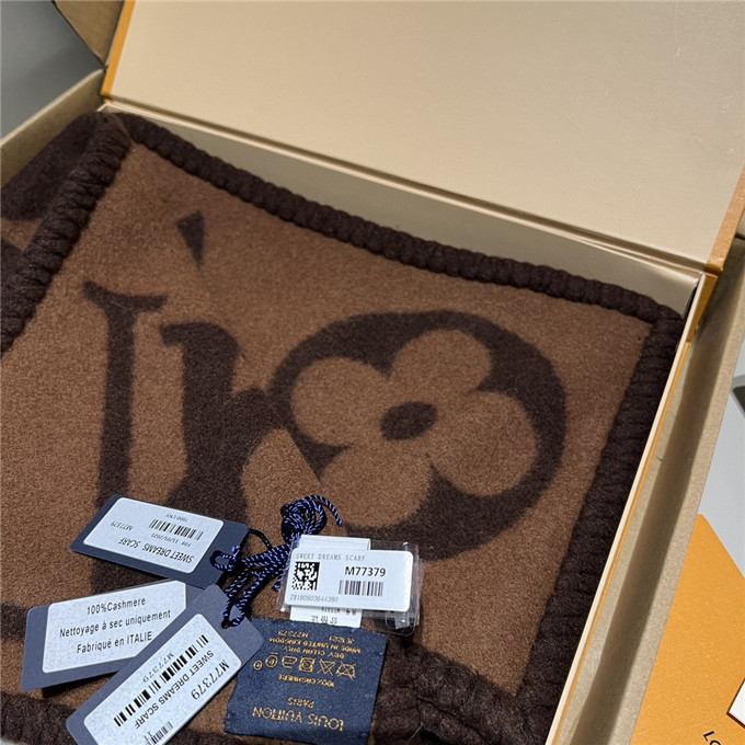 KHĂN Louis Vuitton LV Cashmere scarf