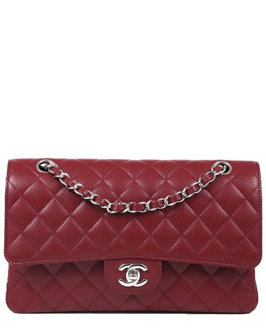 TÚI CHANEL Quilted Caviar Classic Single Flap Bag