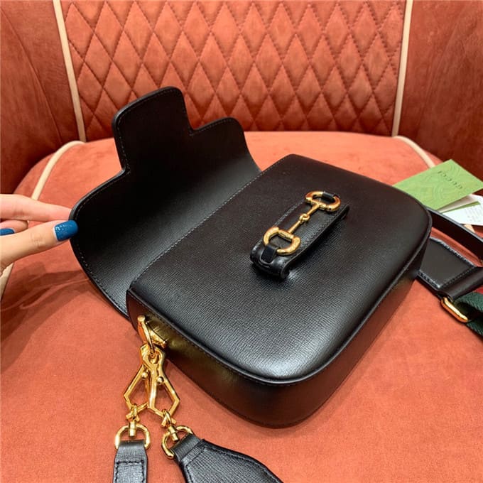 TÚI Gucci Horsebit 1955 bag black Top Quality