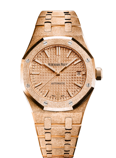 ĐỒNG HỒ AUDEMARS PIGUET ROYAL OAK FROSTED GOLD SELFWINDING