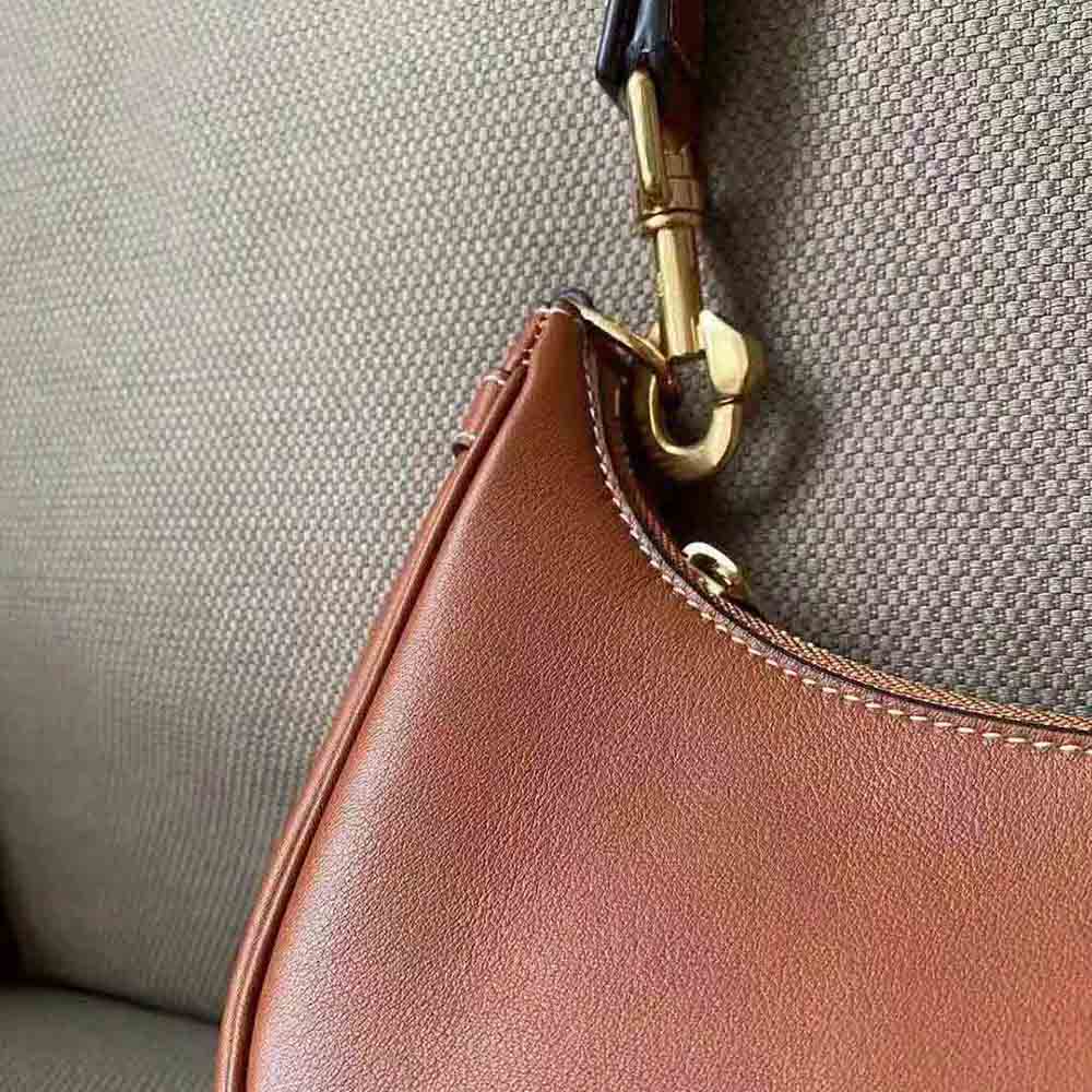 TÚI Celine Women Medium Strap Ava Bag in Smooth Calfskin-Brown