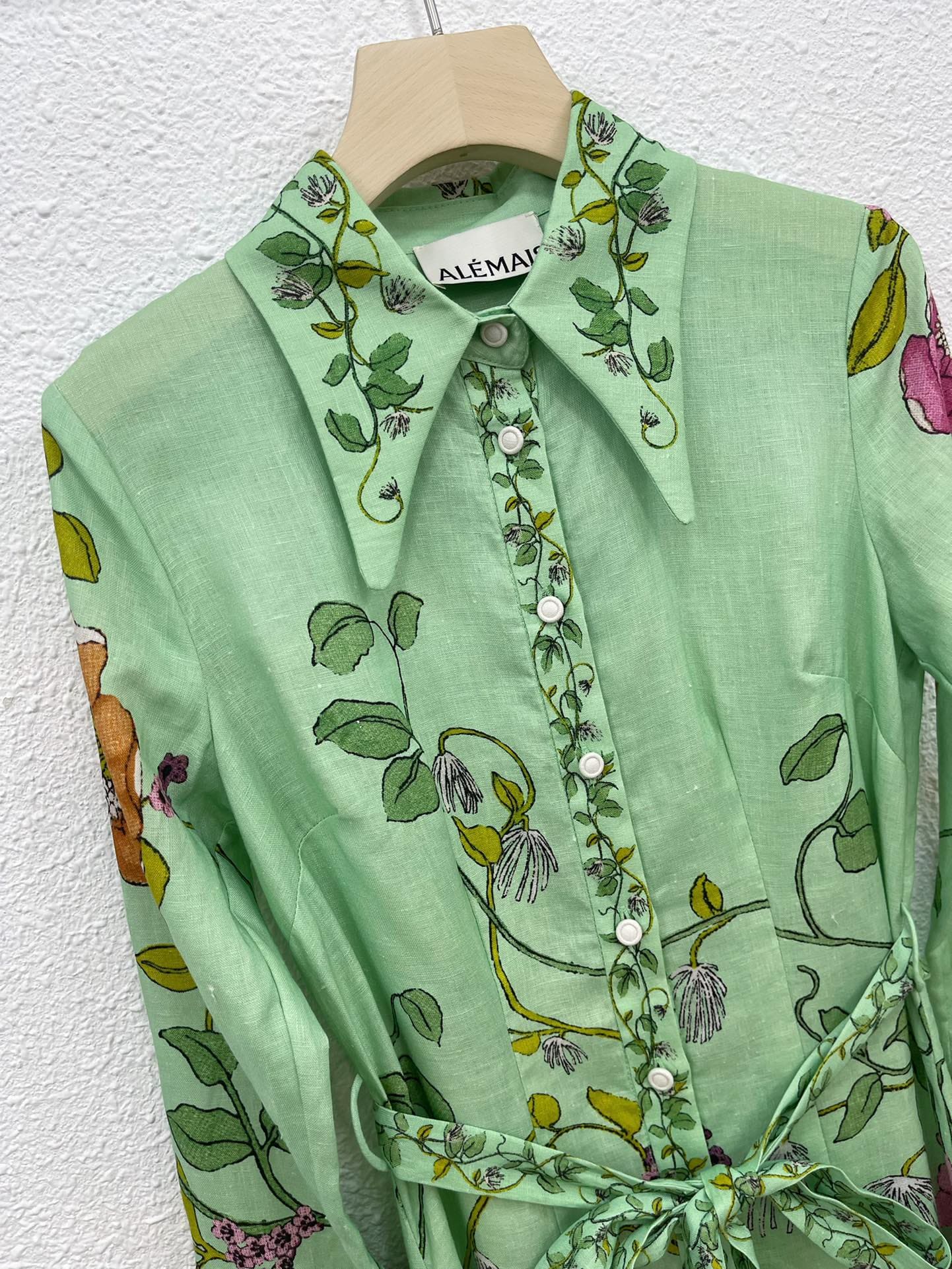 VÁY ALE'MAIS Flower Vintage Dress High Classy