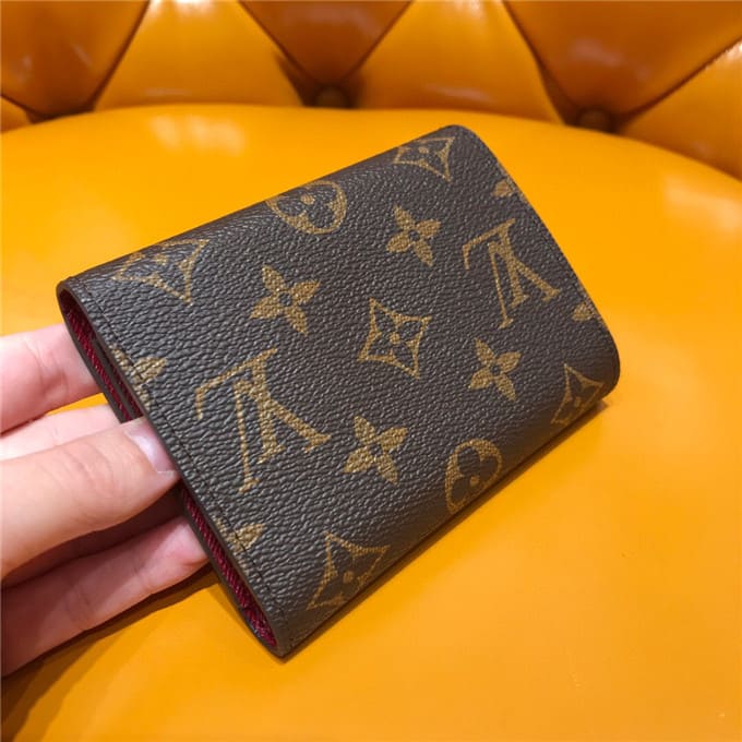 VÍ LOUIS VUITTON Victorine Leather wallet