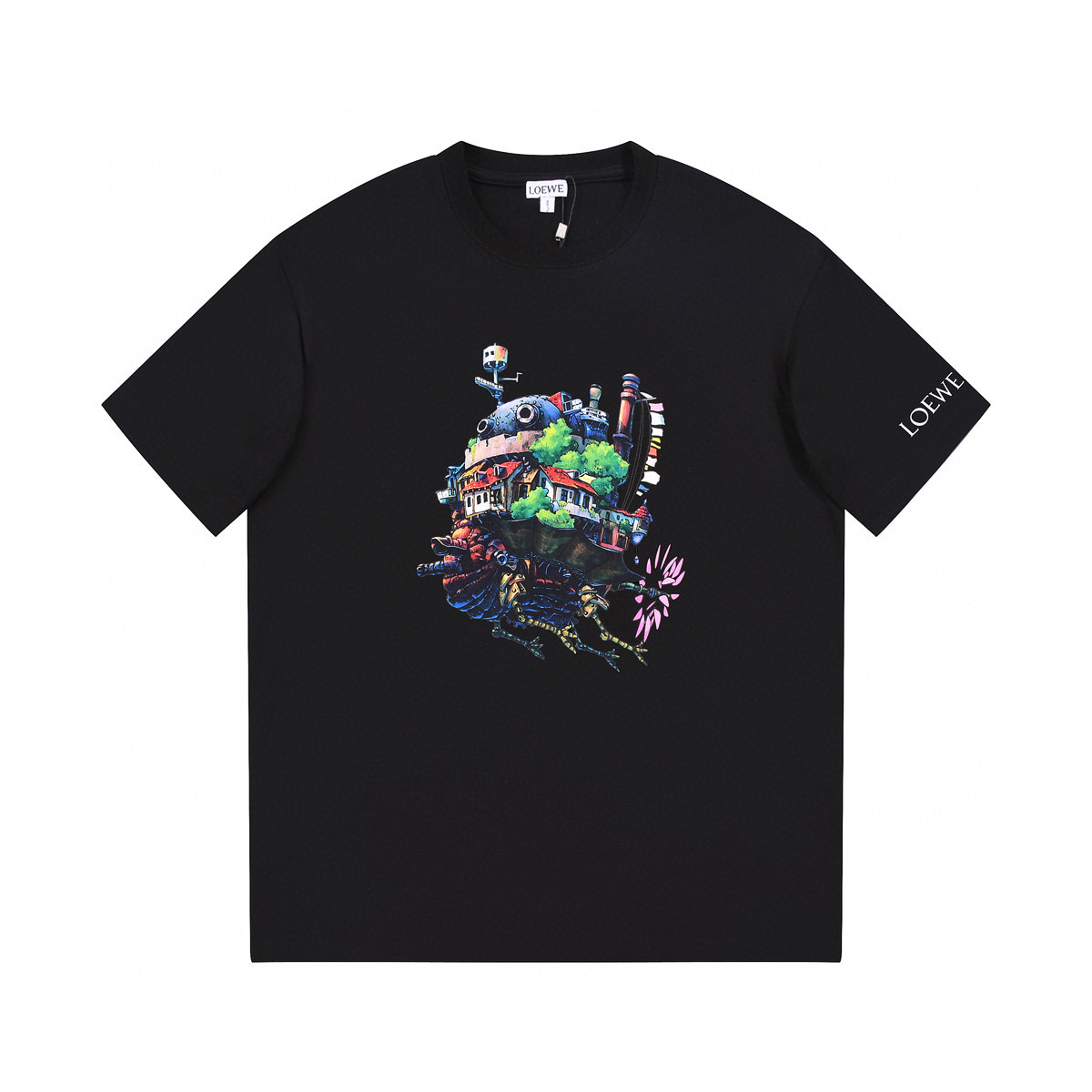 ÁO LOEWE SPAIN print cotton jersey T-shirt