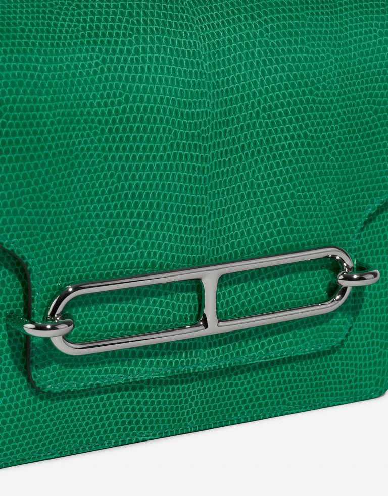 TÚI Hermès Roulis 18 Lizard Vert Menthe da thằn lằn