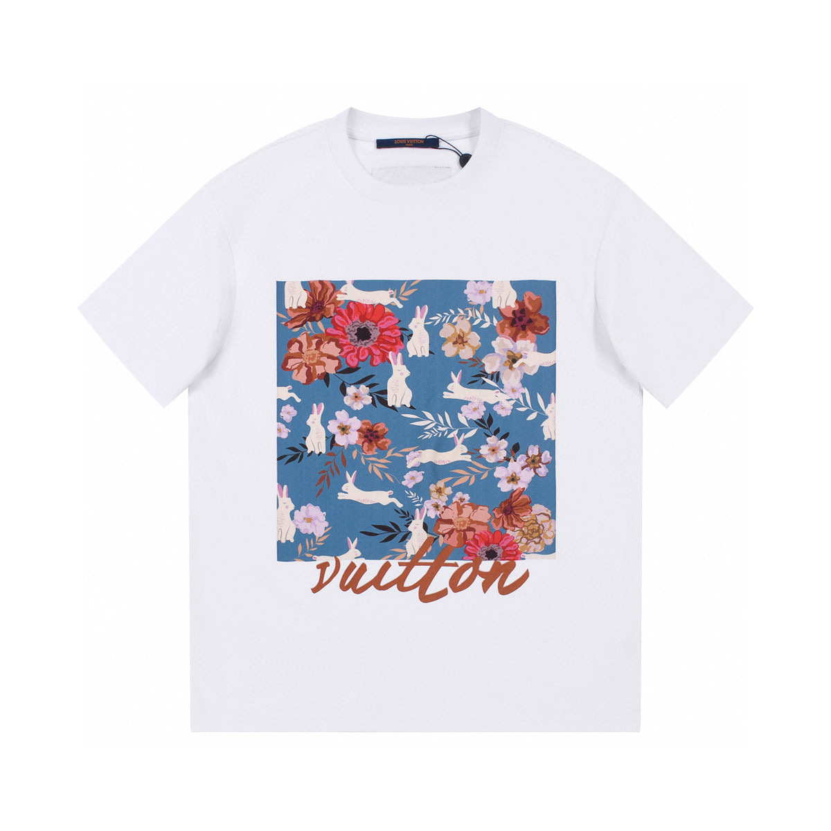 ÁO LOUIS VUITTON print cotton jersey T-shirt