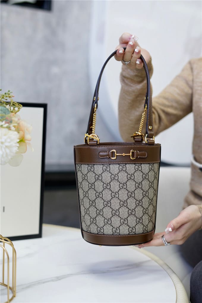 TÚI Gucci Horsebit 1955 small bucket bag Top Quality