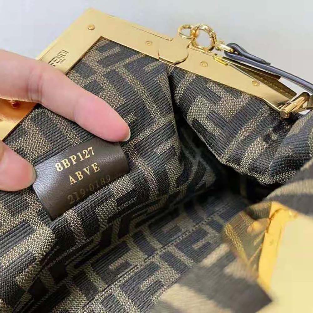 TÚI Fendi Women First Small Pink Leather Bag