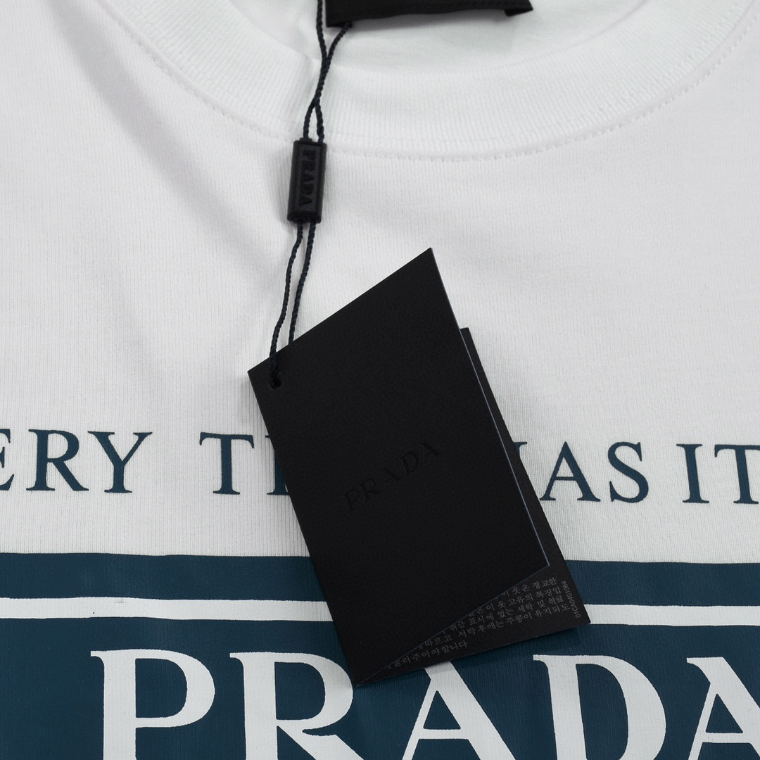 ÁO PRADA MILANO T SHIRT WHITE