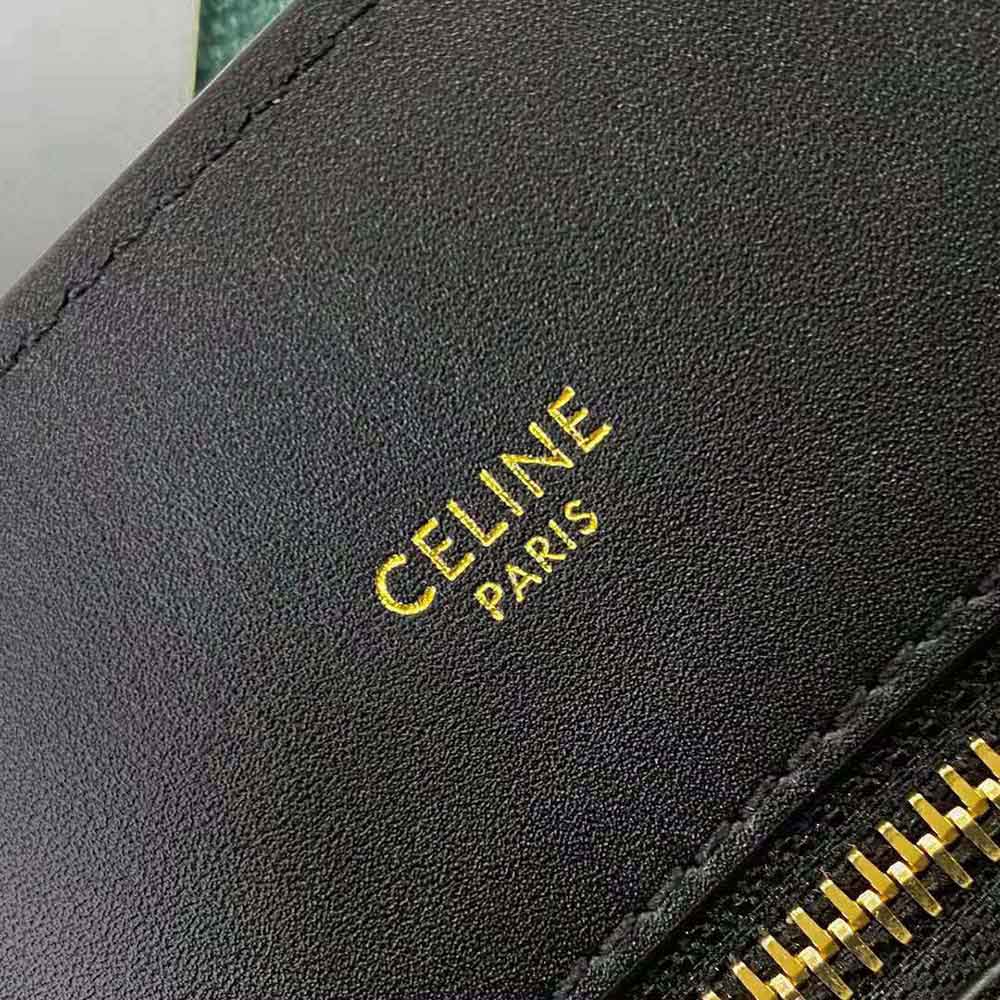 TÚI Celine Women Small Cabas Vertical in Textile with Triomphe Embroidery