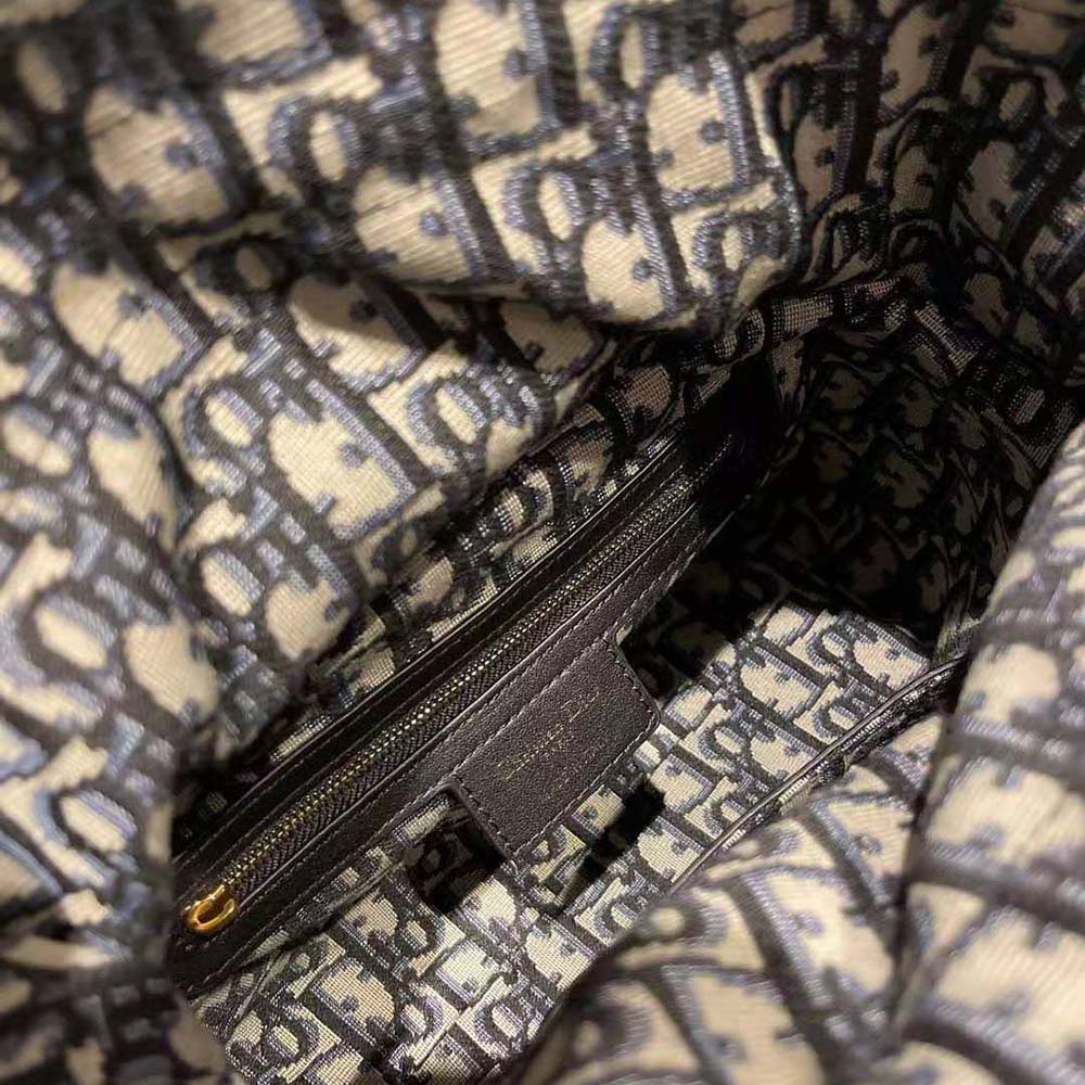 TÚI Dior Women Small Dior Vibe Hobo Bag White Cannage Lambskin