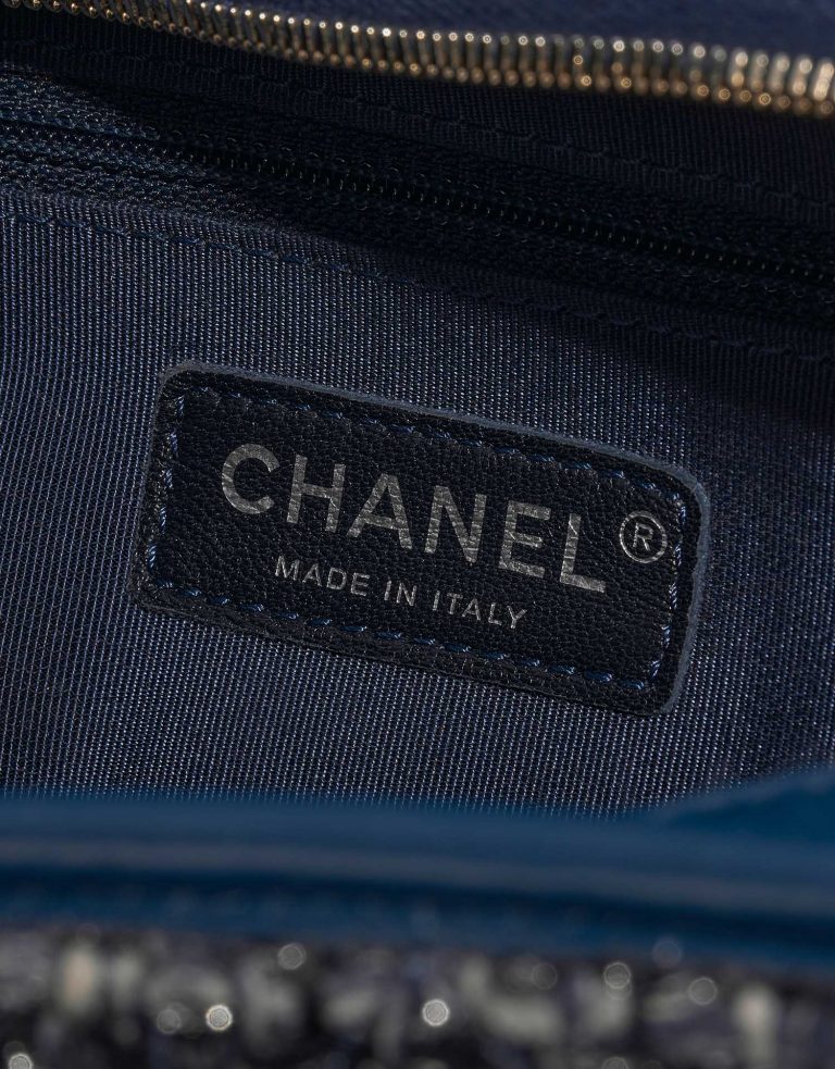 TÚI Chanel Gabrielle Medium Tweed  Calf Blue Multicolor