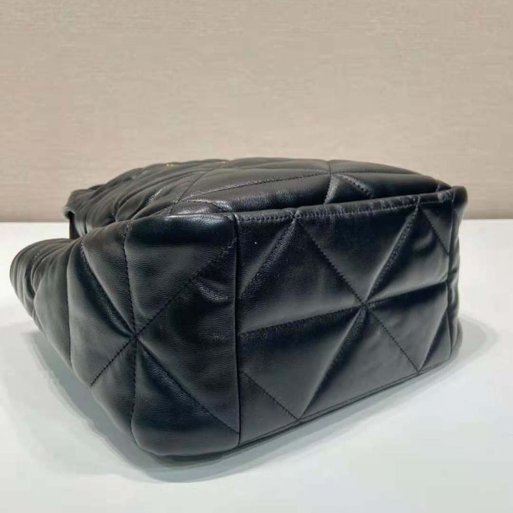 TÚI Prada Medium Nappa-Leather Tote Bag with Topstitching