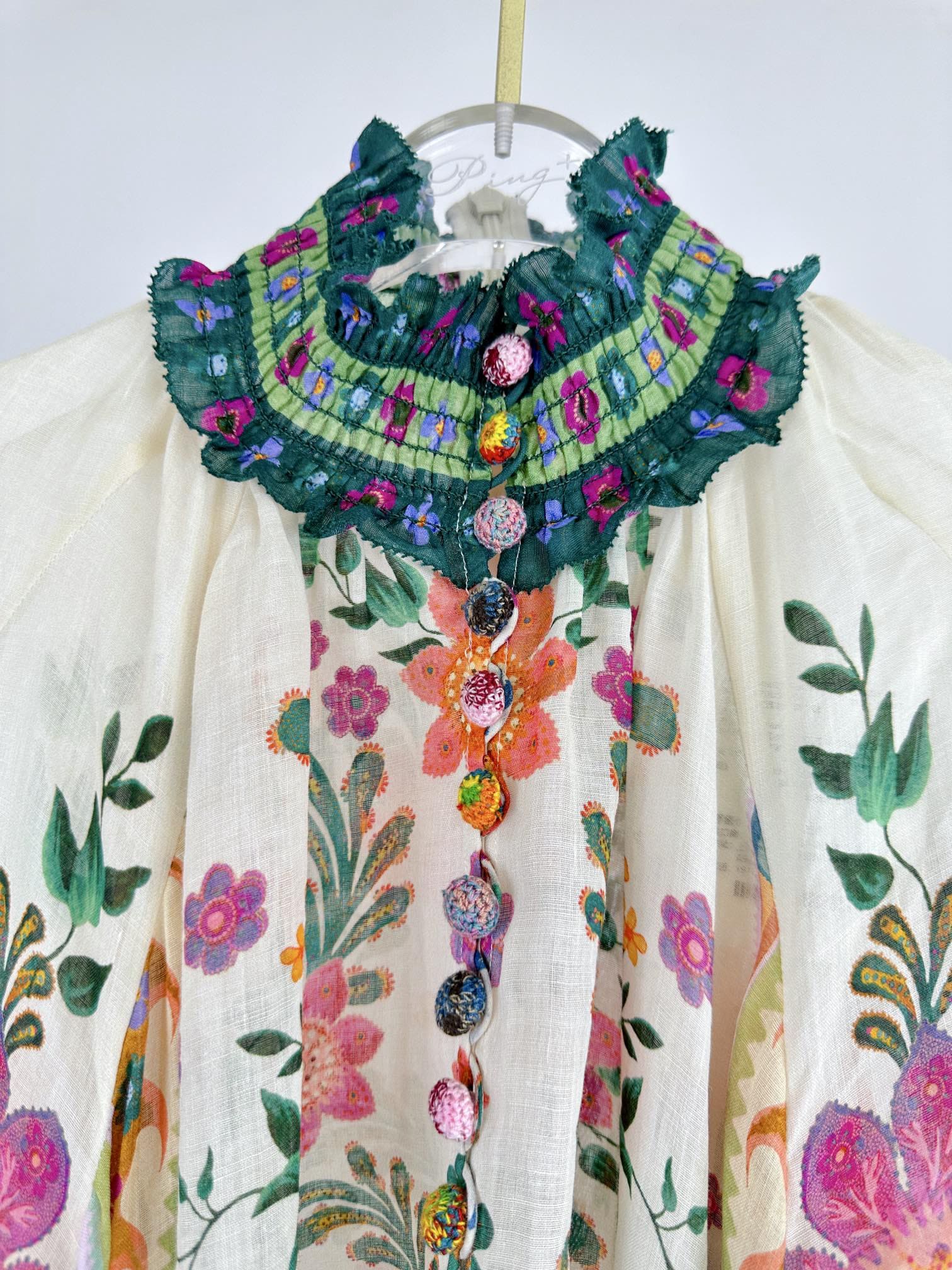 VÁY ZIMMERMANN Floral Vintage Dress
