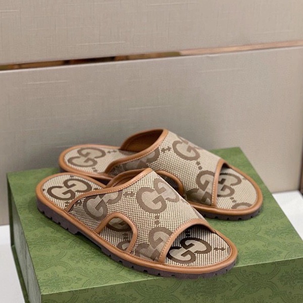 DÉP GUCCI GG CANVAS UNISEX SLIPPER