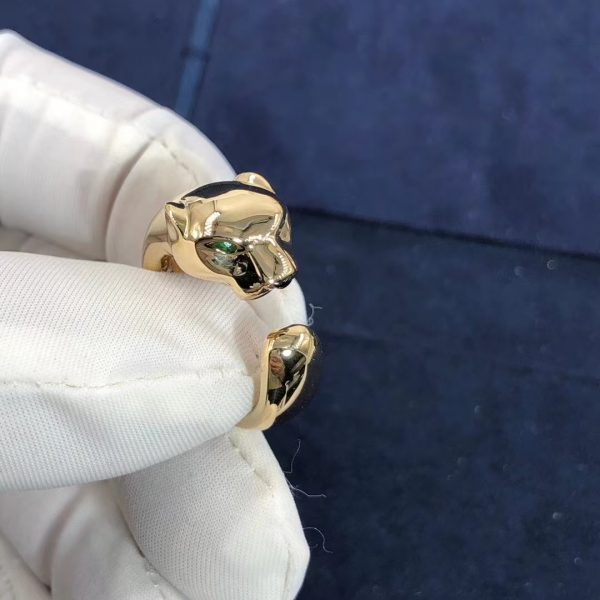 Nhẫn Cartier Panthere de Cartier Tsavorite Garnet Vàng hồng nguyên khối 18K