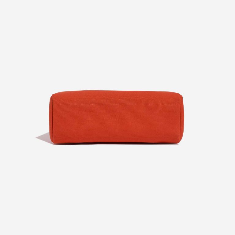 TÚI Hermès Herbag Backpack Toile Vache Hunter Orange Mécano Rouge H