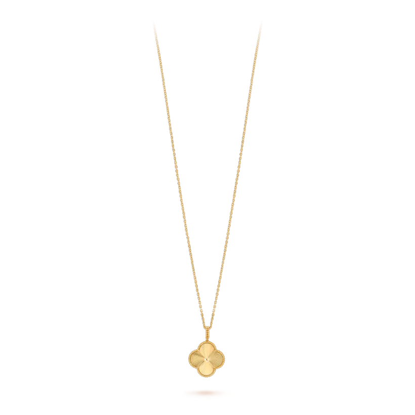 DÂY CHUYỀN VAN CLEEF & ARPELS MAGIC ALHAMBRA VINTAGE 18K