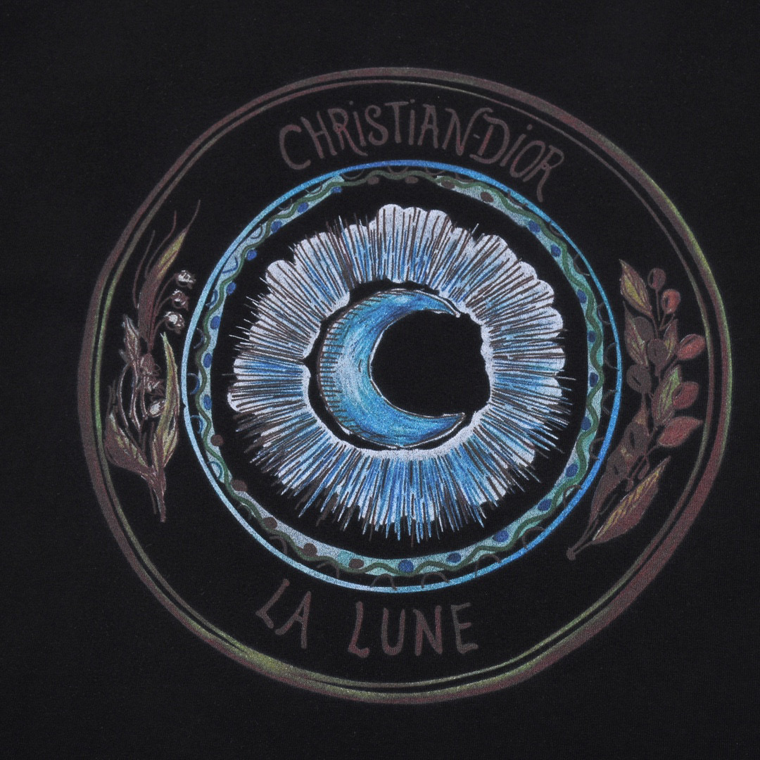 ÁO CHRISTIAN DIOR print cotton jersey T-shirt