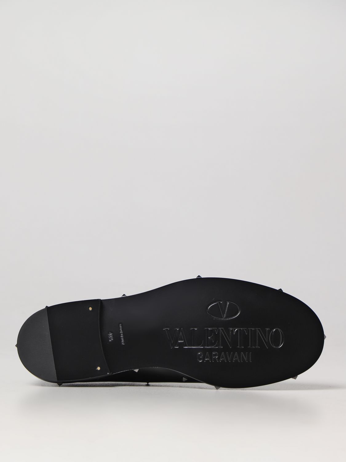 GIÀY VALENTINO GARAVANI Black brogue shoes