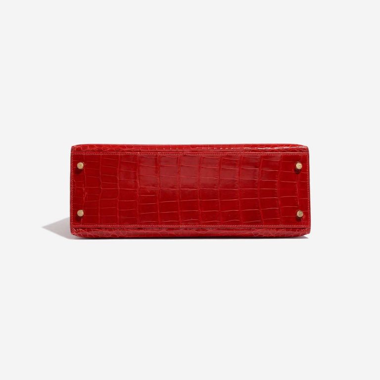 TÚI Hermès Kelly 32 Niloticus Crocodile Braise da cá sấu sông Nile Gold Buckle khóa vàng