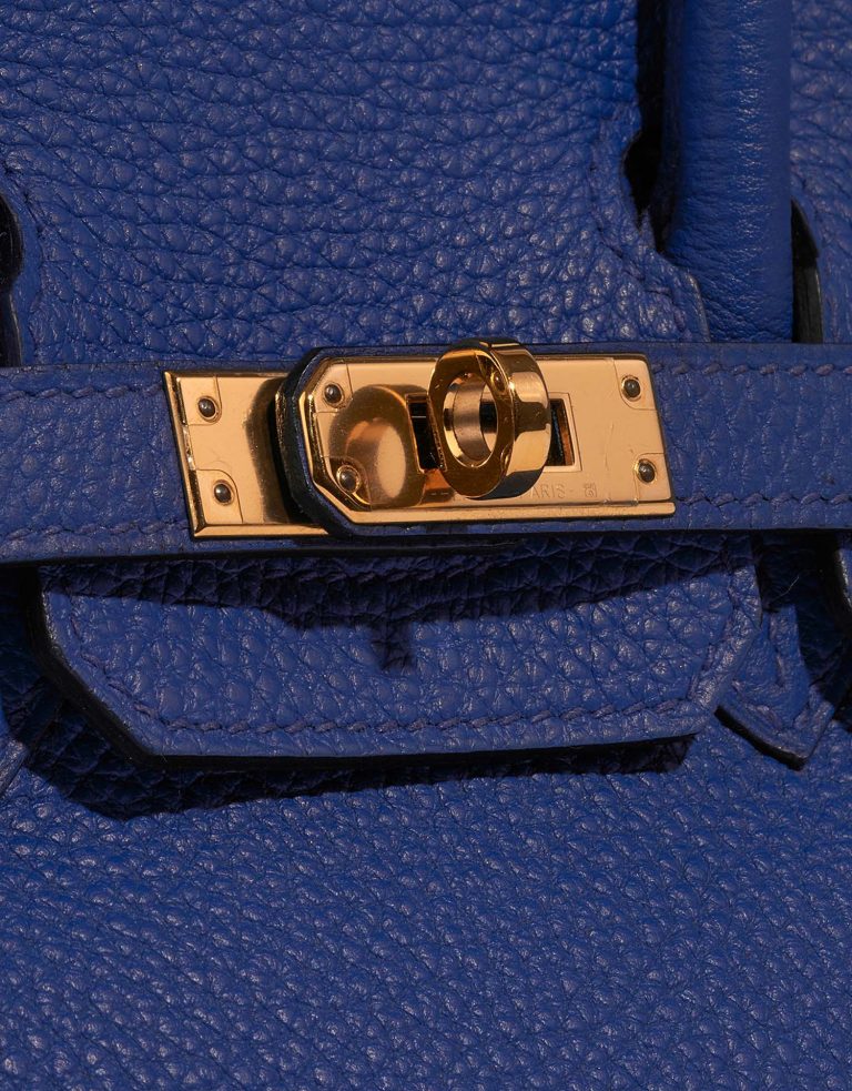 TÚI Hermès Birkin 25 Togo Blue Electrique