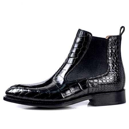 Giày Chelsea Boot Cá Sấu thủ công