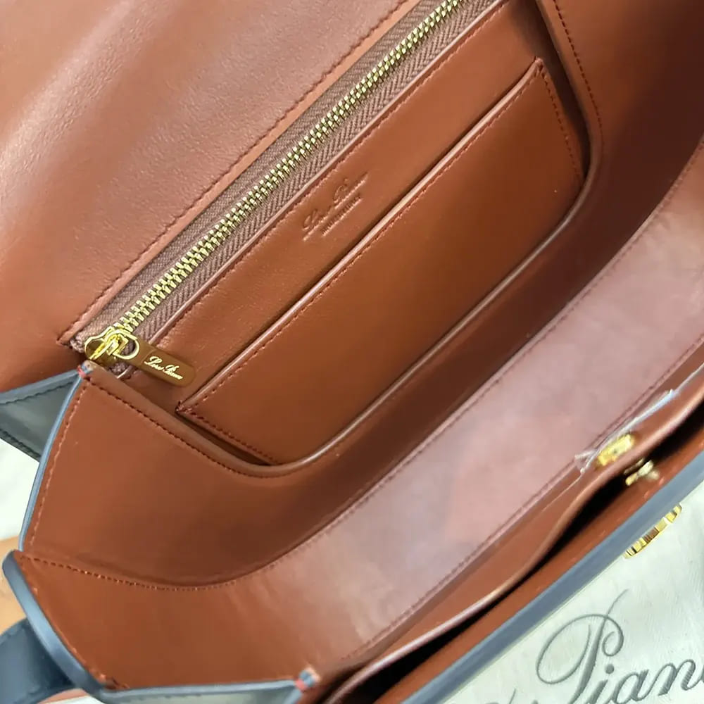 TÚI LORO PIANA Women Mini Ghiera Bag-Black