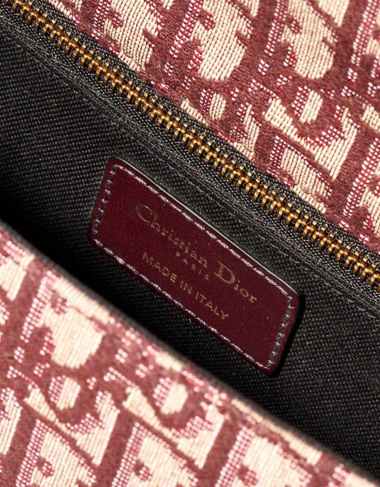 TÚI DIOR 30 Montaigne Oblique Jacquard Red