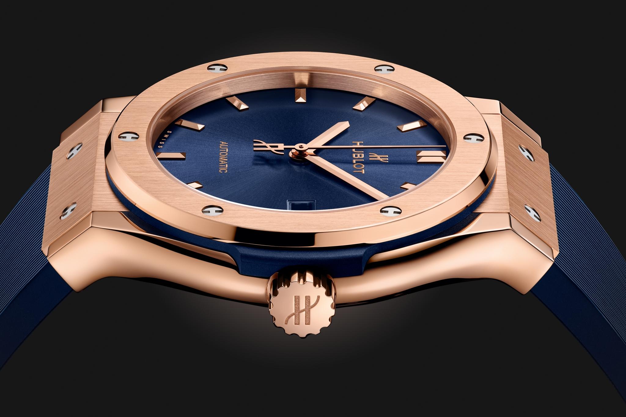 ĐỒNG HỒ HUBLOT CLASSIC FUSION KING GOLD BLUE 38MM
