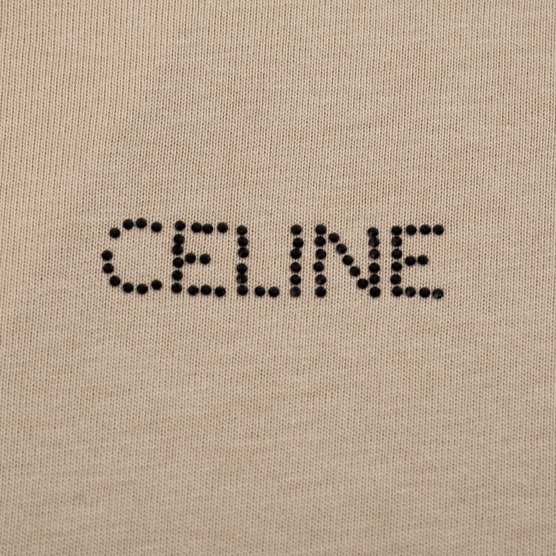 ÁO CELINE PARIS print cotton jersey T-shirt