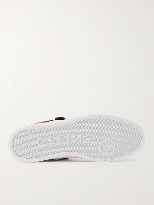 GIÀY CELINE HIGH TOP SNEAKER ORANGE BLACK