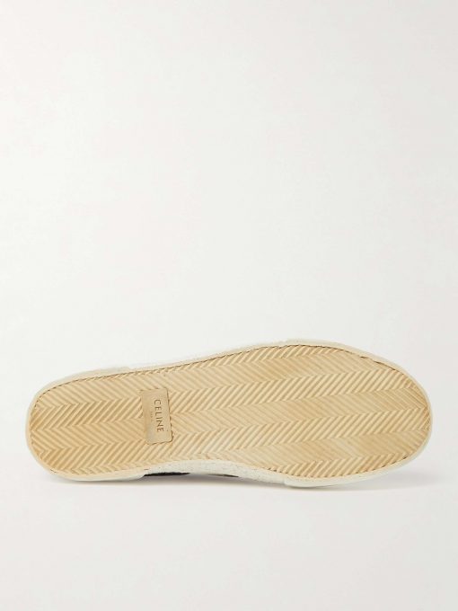 GIÀY CELINE SLIP ON PRINTED CANVAS