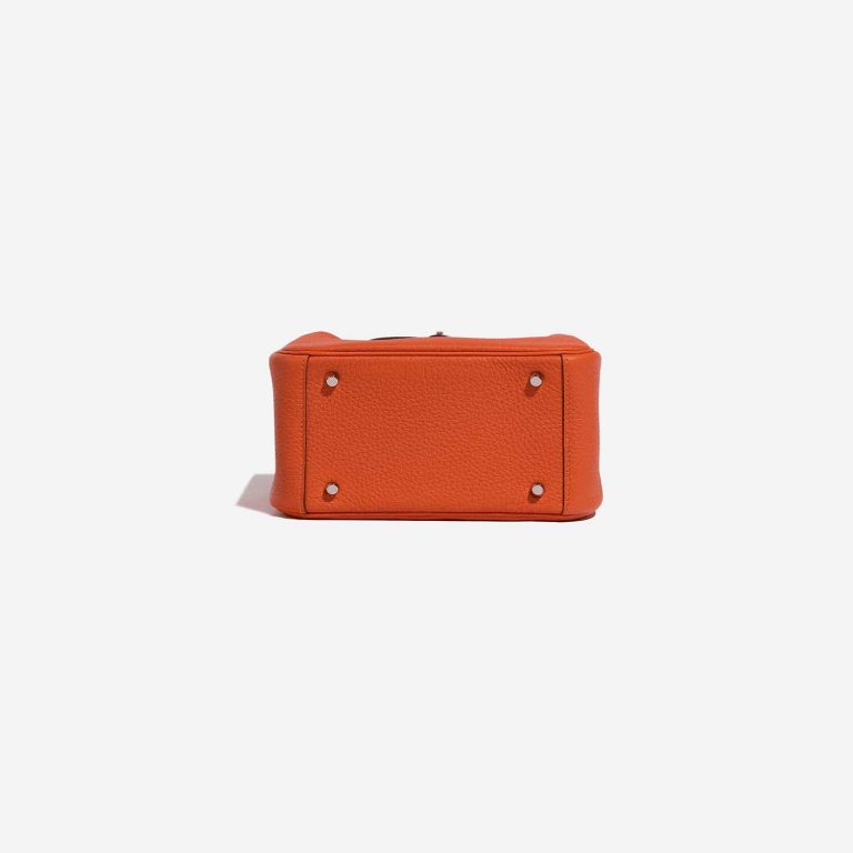 TÚI Hermès Lindy 20 Mini Taurillon Clemence Feu