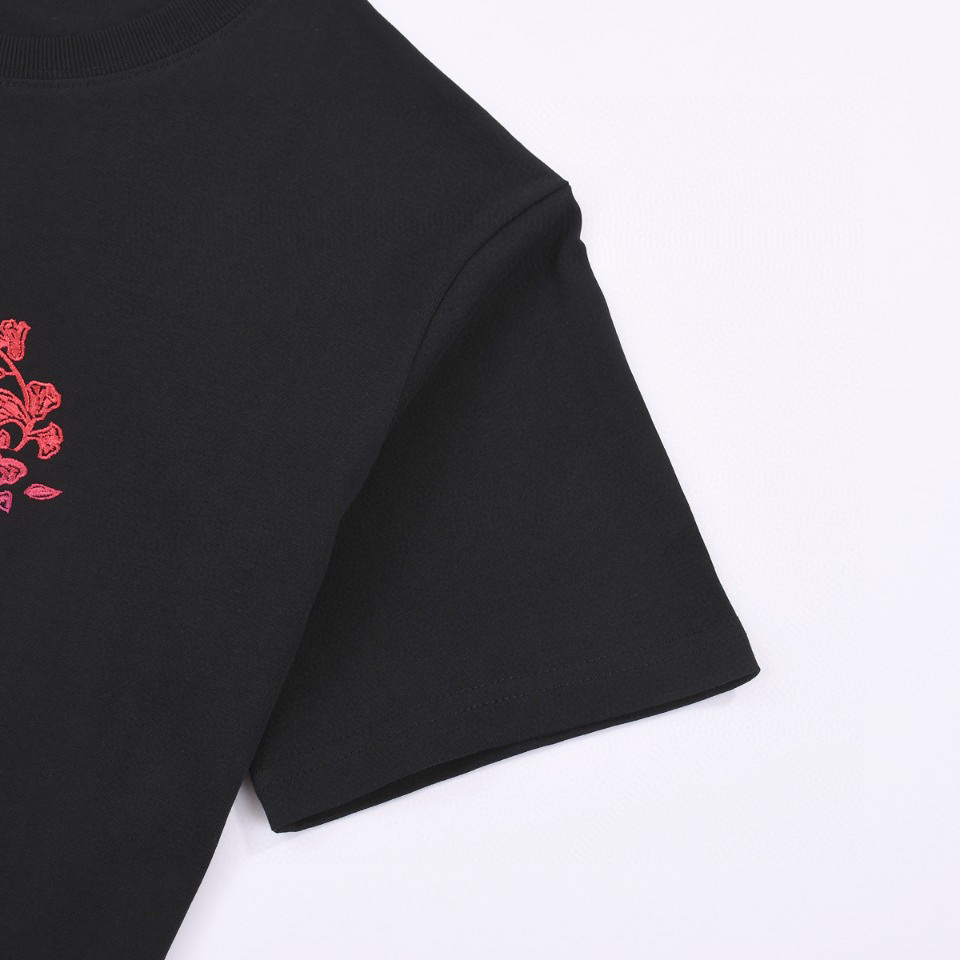 ÁO CHRISTIAN DIOR FLOWER T SHIRT BLACK