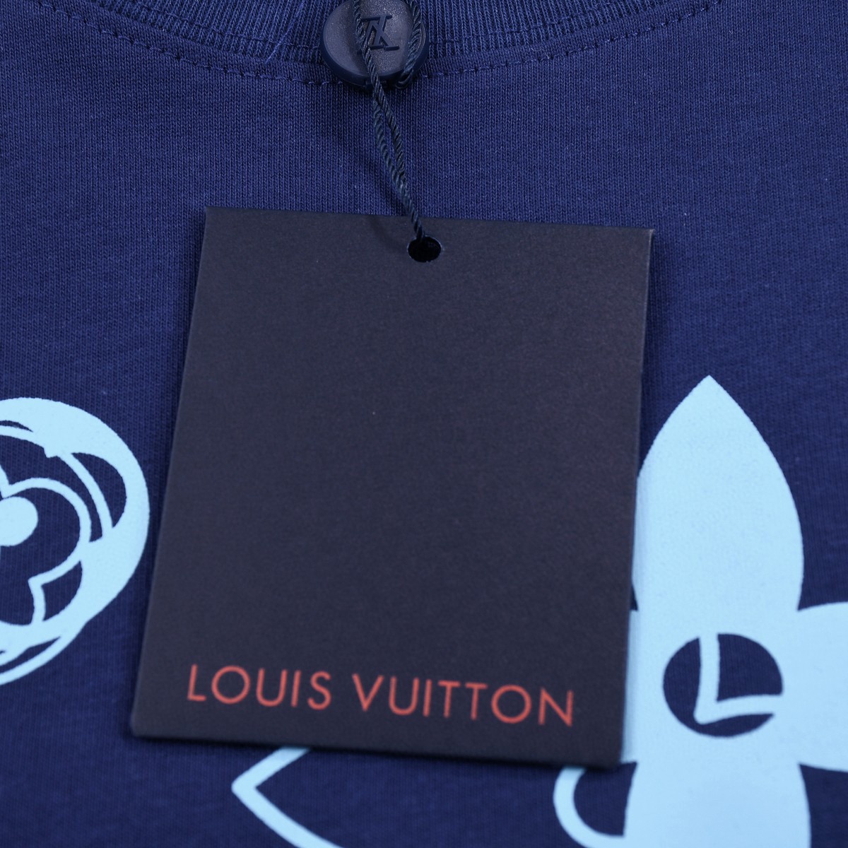 ÁO LOUIS VUITTON print cotton jersey T-shirt