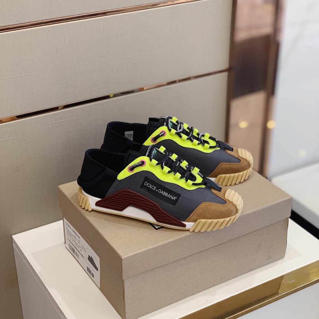 GIÀY DOLCE & GABBANA GREY SNEAKERS