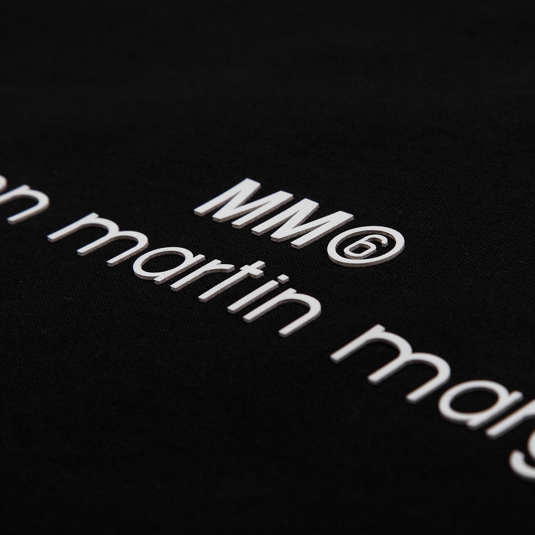ÁO Maison Margiela print cotton jersey T-shirt