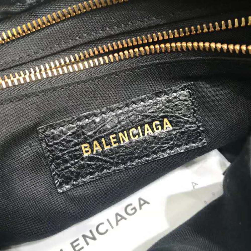 TÚI Balenciaga Women Classic Gold City S-Black