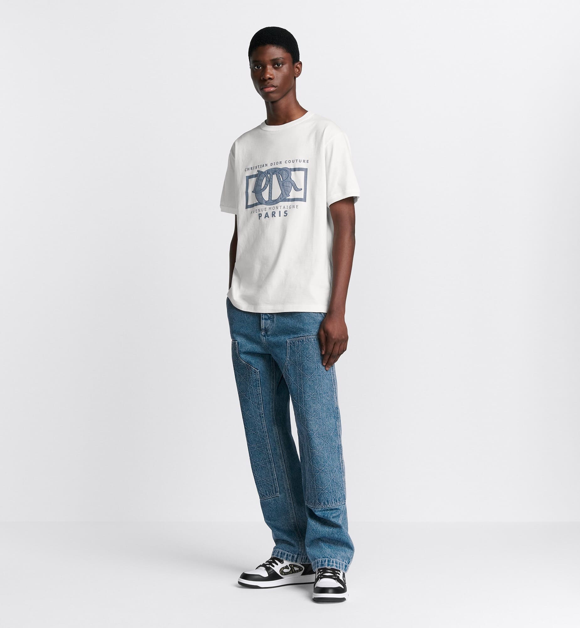 ÁO DIOR T SHIRT MÀU TRẮNG UNISEX