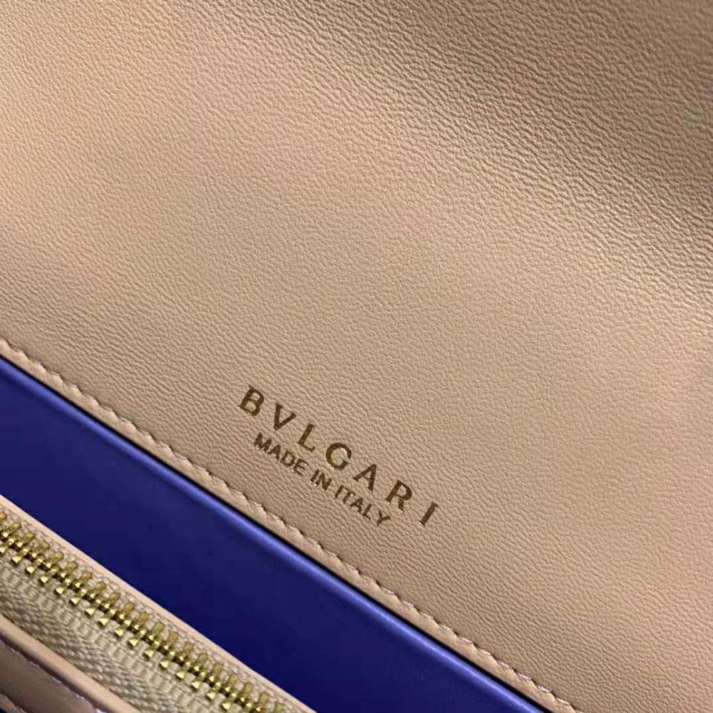 TÚI Bvlgari Women Serpenti Forever Crossbody Bag in Nappa Leather-Sandy