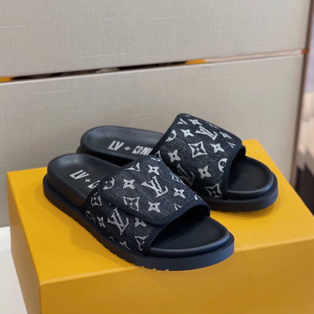 DÉP LOUIS VUITTON MONOGRAM NBA UNISEX SLIPPER