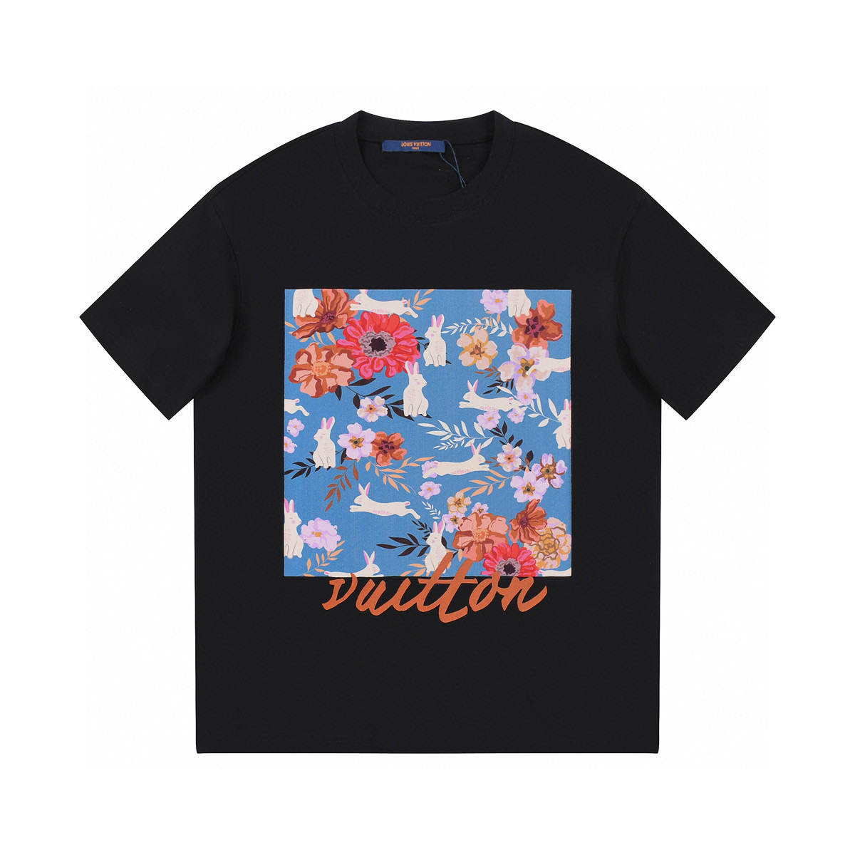 ÁO LOUIS VUITTON print cotton jersey T-shirt