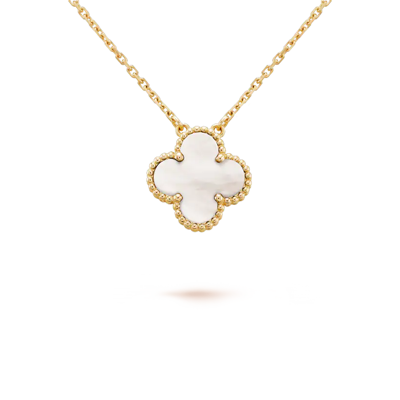 DÂY CHUYỀN VAN CLEEF & ARPELS ALHAMBRA VINTAGE 18K GOLD M.O.P