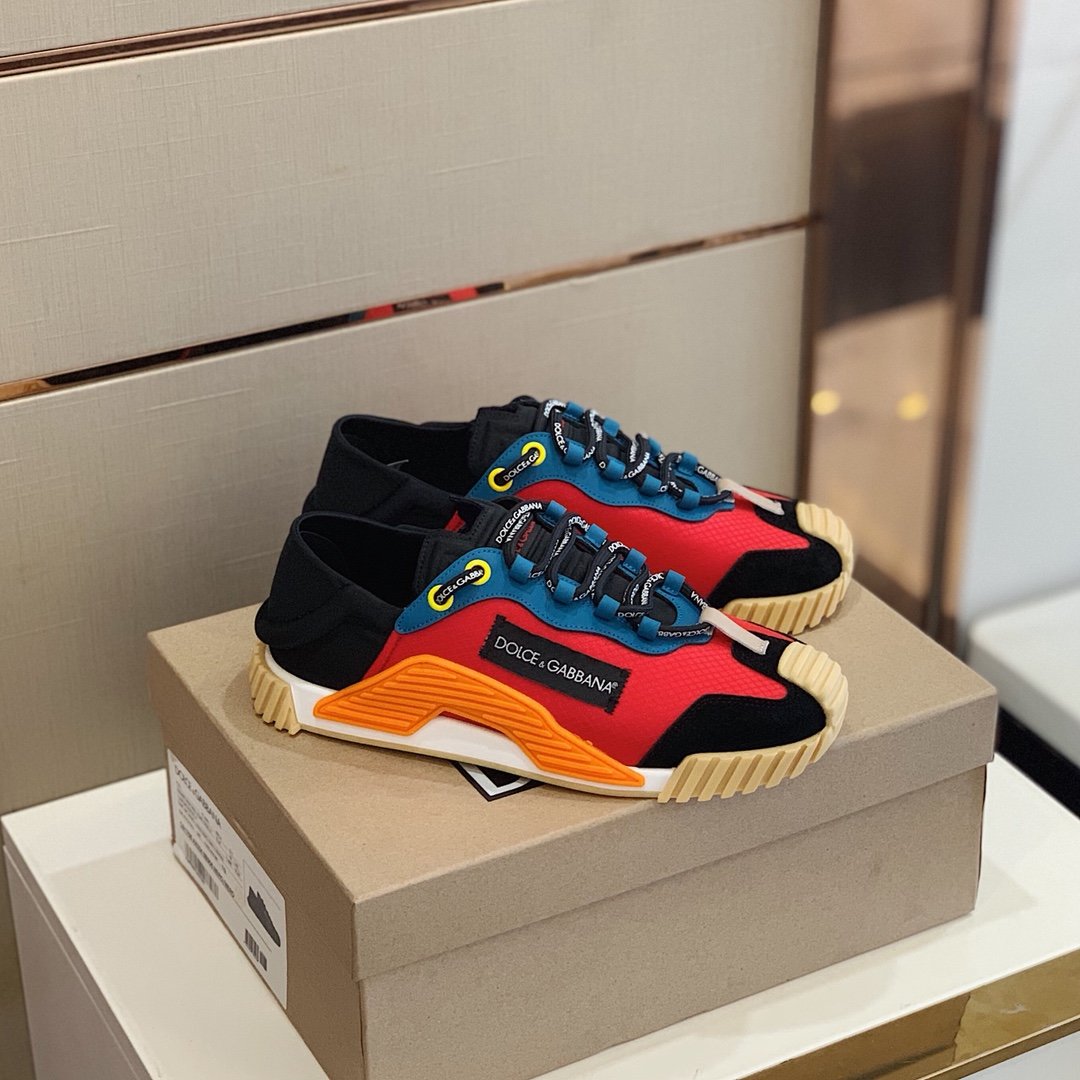 GIÀY DOLCE & GABBANA RED SNEAKERS