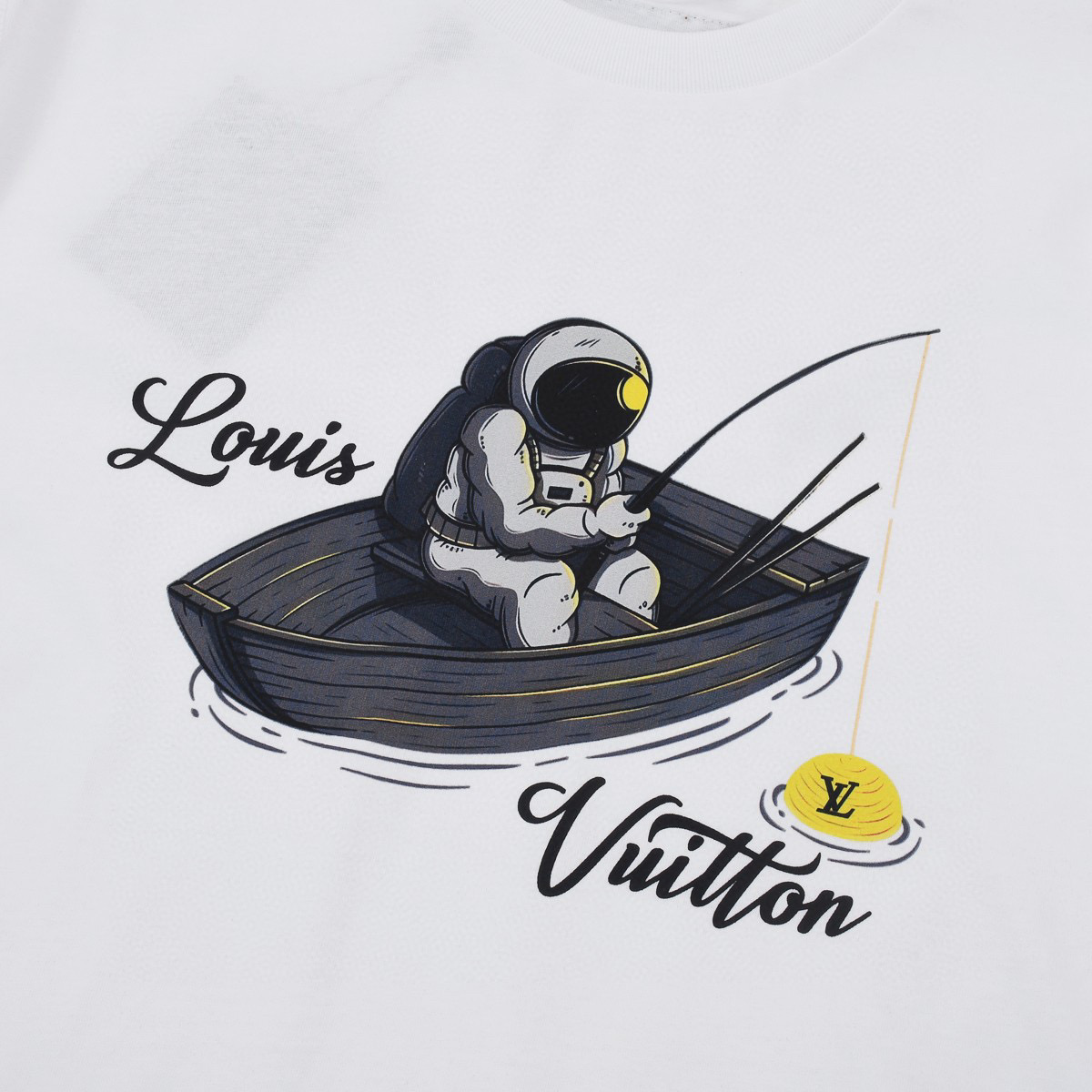 ÁO LOUIS VUITTON print cotton jersey T-shirt