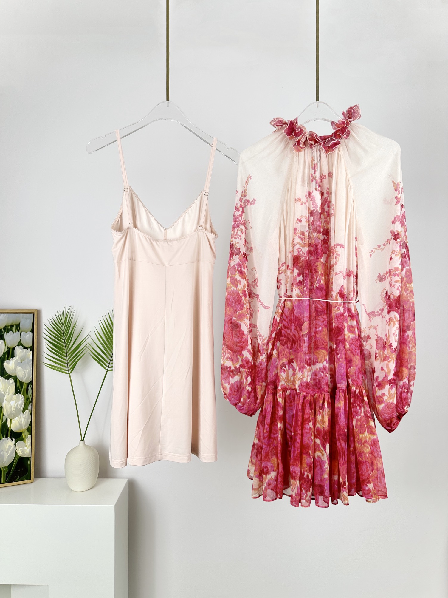 VÁY ZIMMERMANN Red Flower Vintage Dress